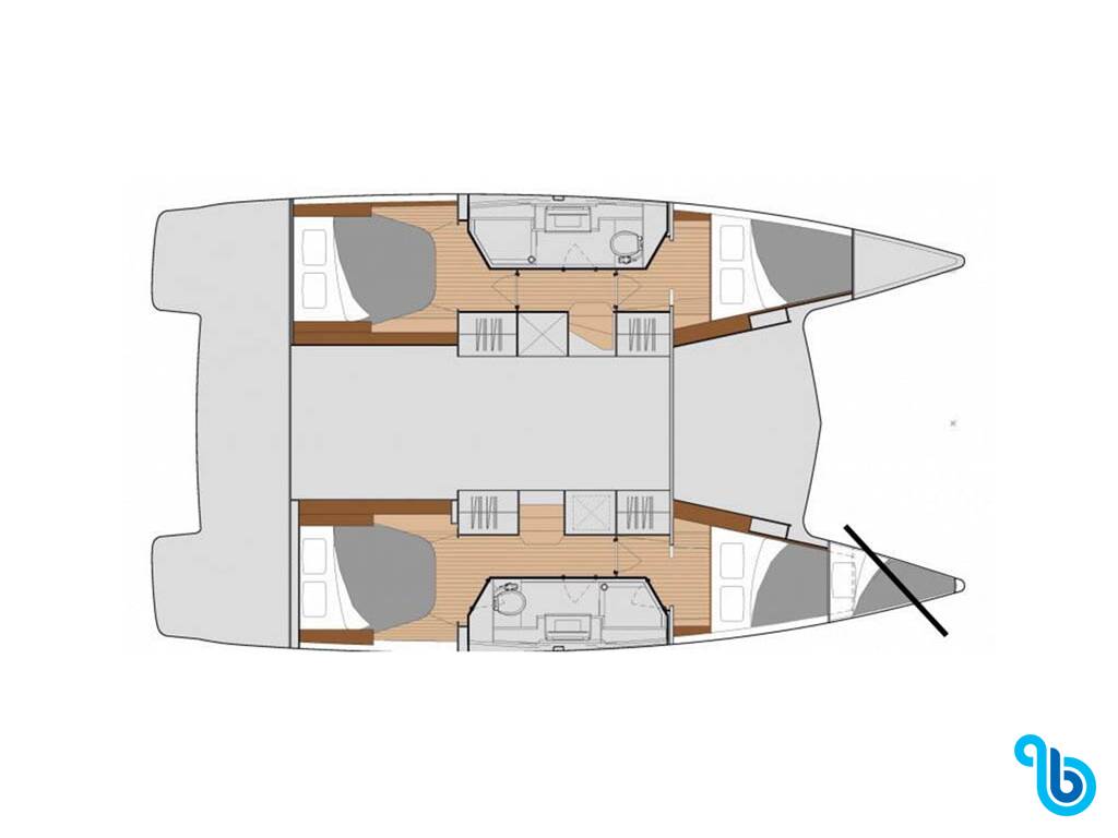 Fountaine Pajot Isla 40, Vidar