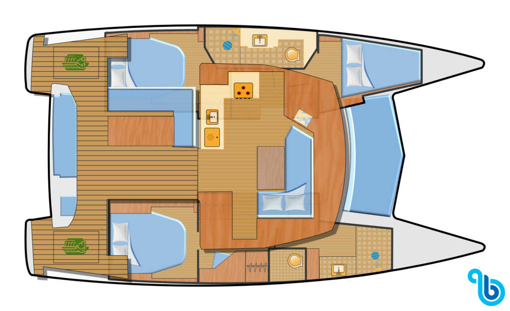 Fountaine Pajot Lucia 40, Idefix