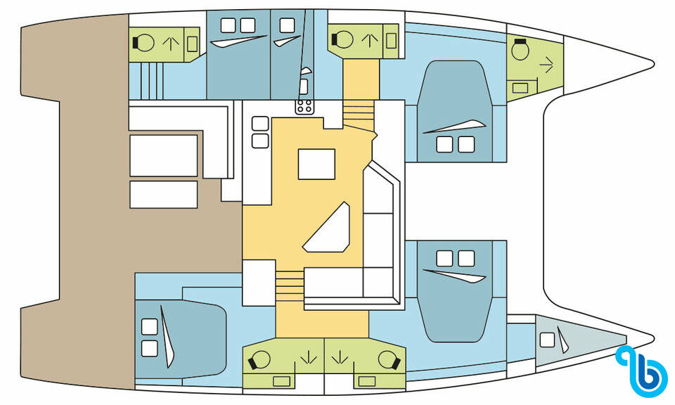 Fountaine Pajot Saona 47 (Quintet), PENFRET **