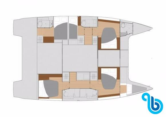 Fountaine Pajot Saona 47 (Quintet), CIGOGNE **