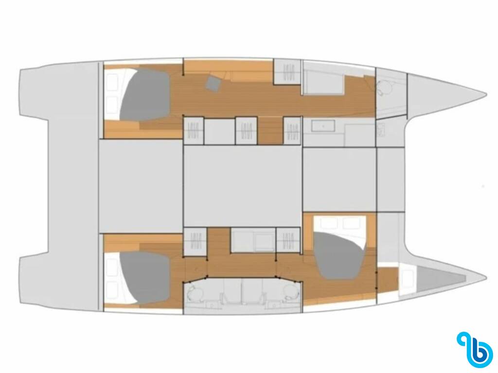 Fountaine Pajot Saona 47 (Quintet), Dark Star