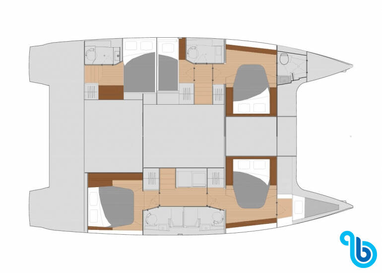 Fountaine Pajot Saona 47 (Quintet), FEE