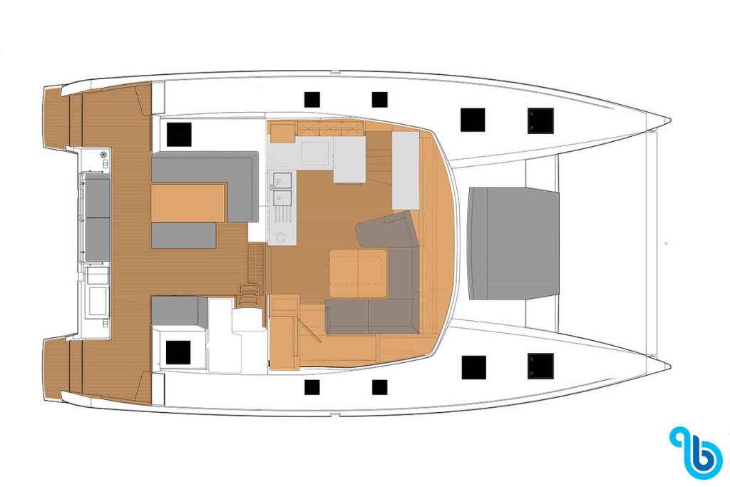 Fountaine Pajot Tanna 47, Island Nomad