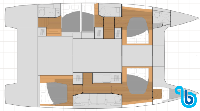 Fountaine Pajot Tanna 47, Analau