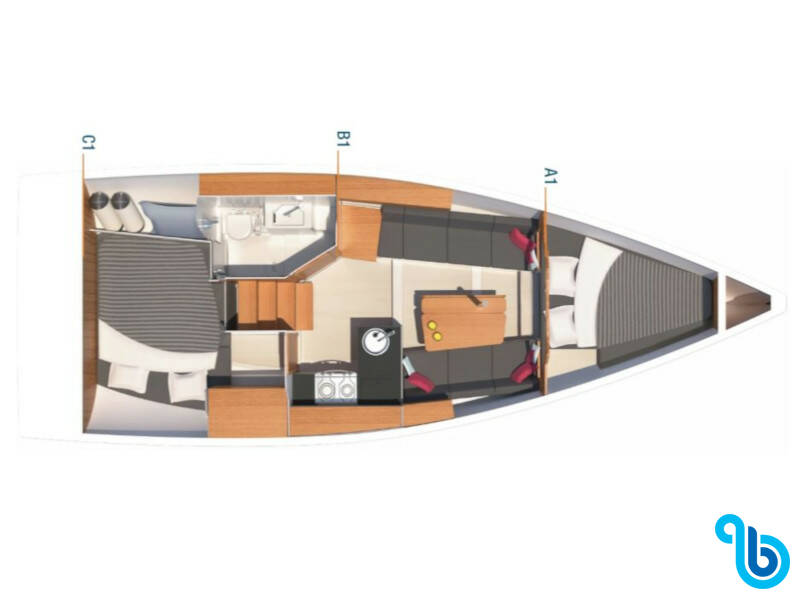 Hanse 315, 