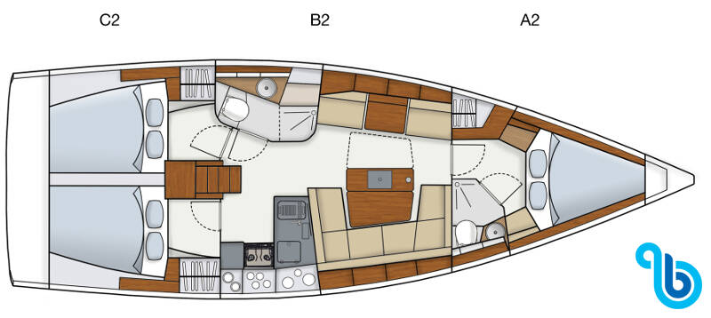 Hanse 415, Beau Gosse