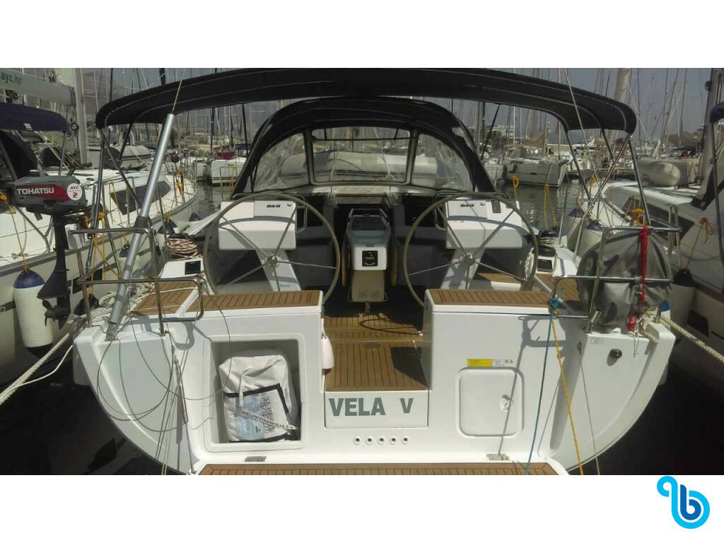 Hanse 455, Vela