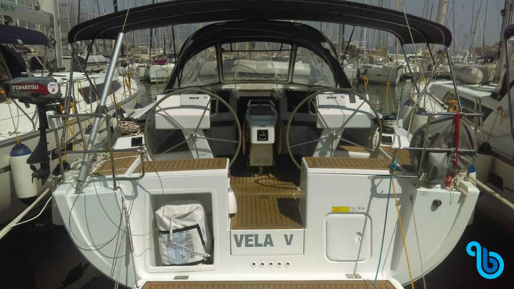 Hanse 455, Vela