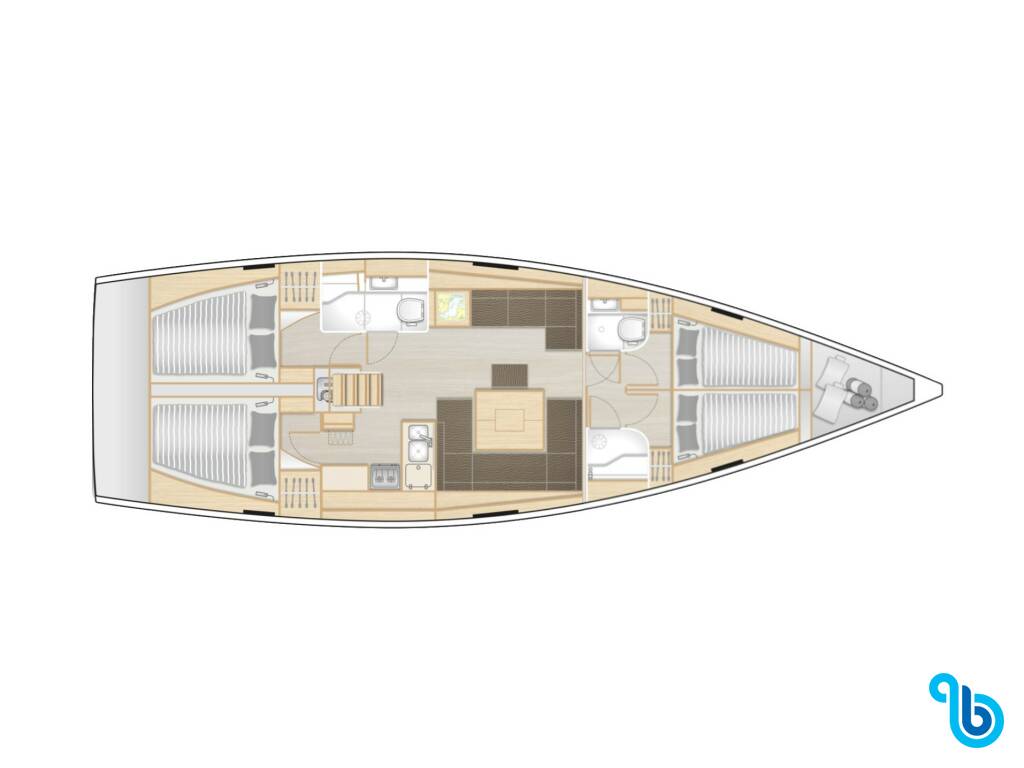 Hanse 458, Infinity of trust