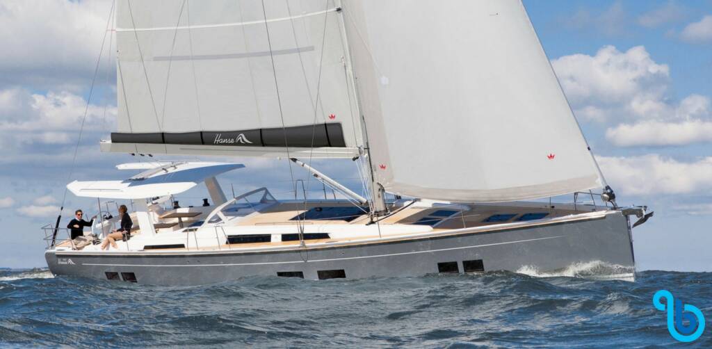 Hanse 588, Salty by Nature