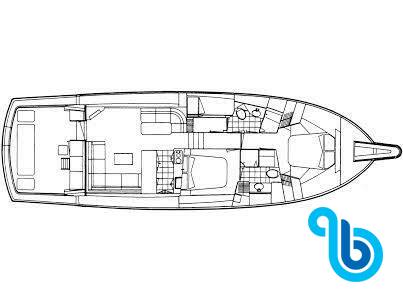 Hatteras 50 Convertible, Tipejyas