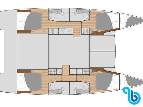 Helia 44 Evolution, Knyps