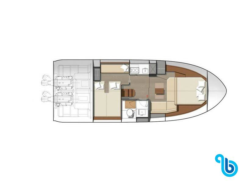 Jeanneau Leader 36, CHROMIA