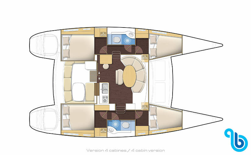 Lagoon 380, MOPY 2 **