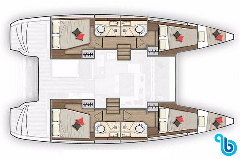 Lagoon 40, Sail Castor