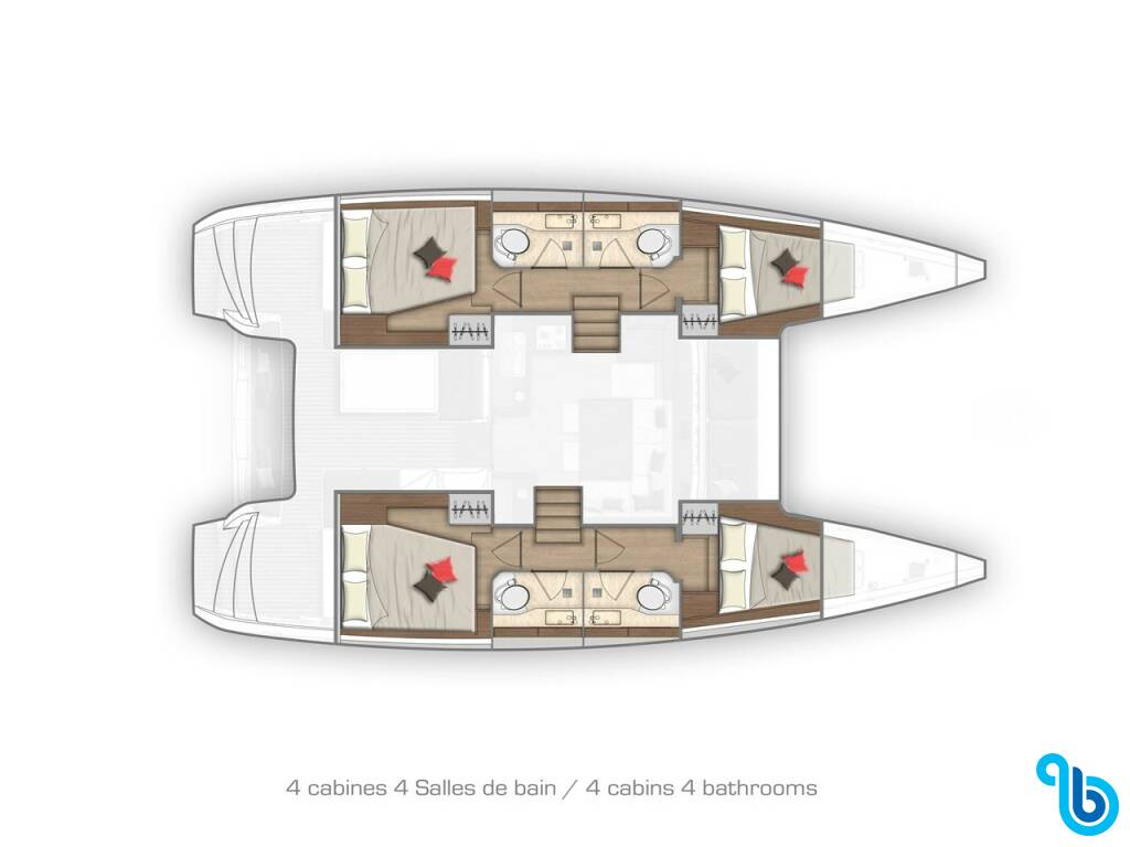 Lagoon 40, L-40 Cat