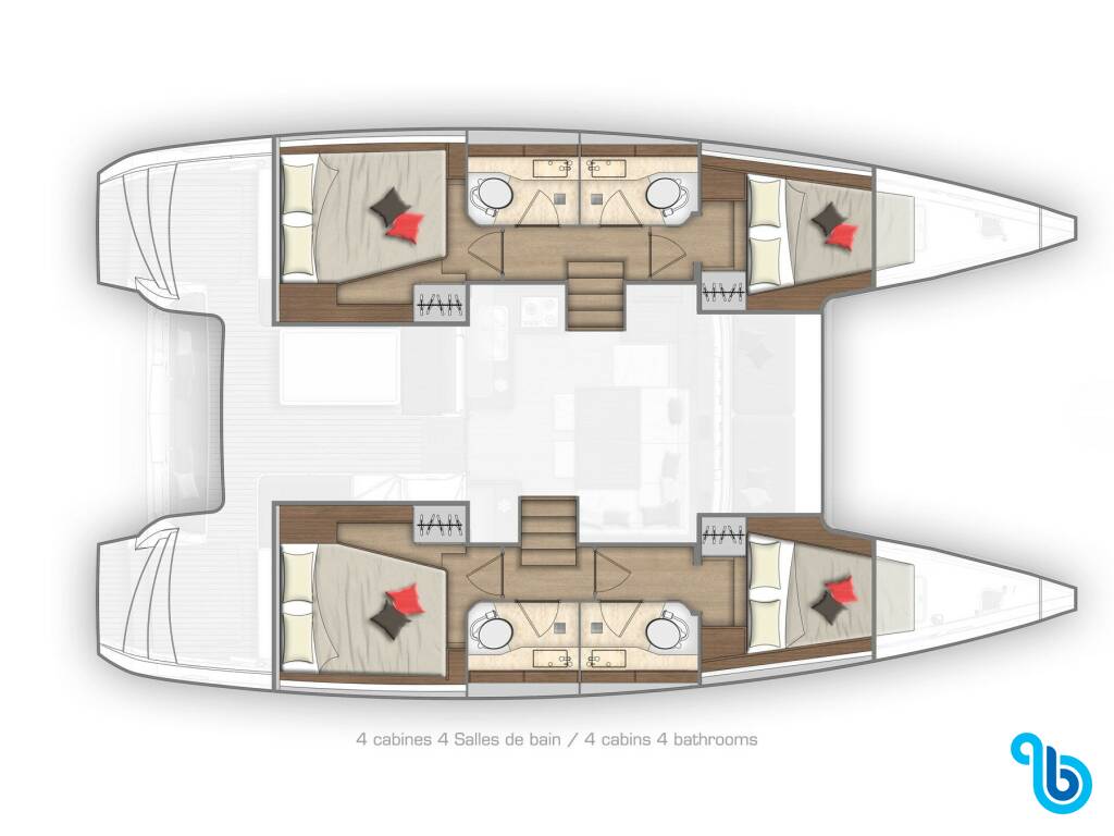 Lagoon 40, NEW L40 RHO