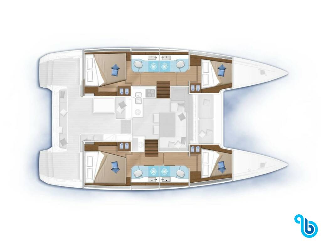 Lagoon 40, Atmosfera