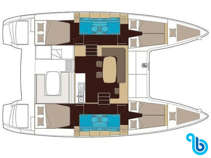 Lagoon 400, Tramontana