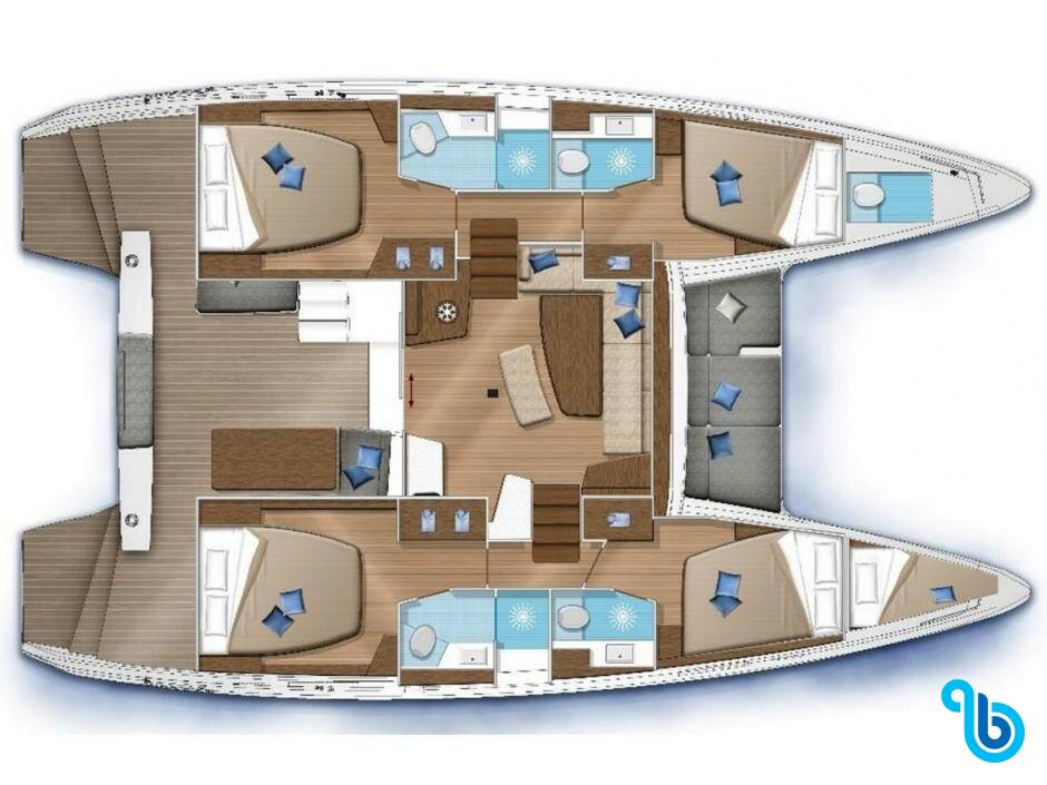 Lagoon 42, AC, Generator