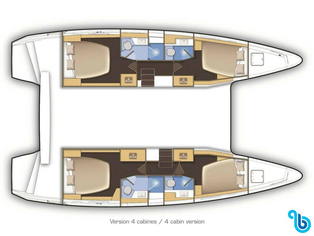 Lagoon 42, Emma (A/C-Generator) 