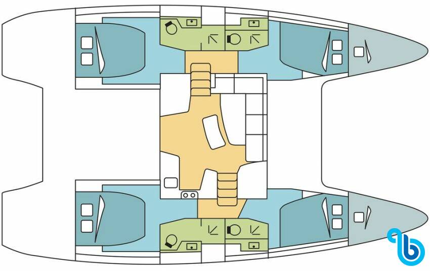 Lagoon 42, PERIWINKLE