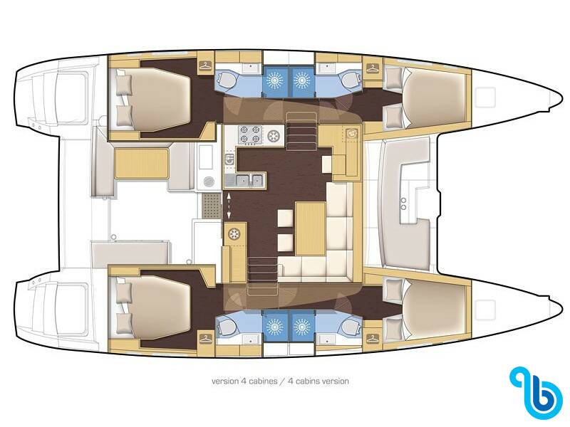 Lagoon 450  Flybridge, Athina