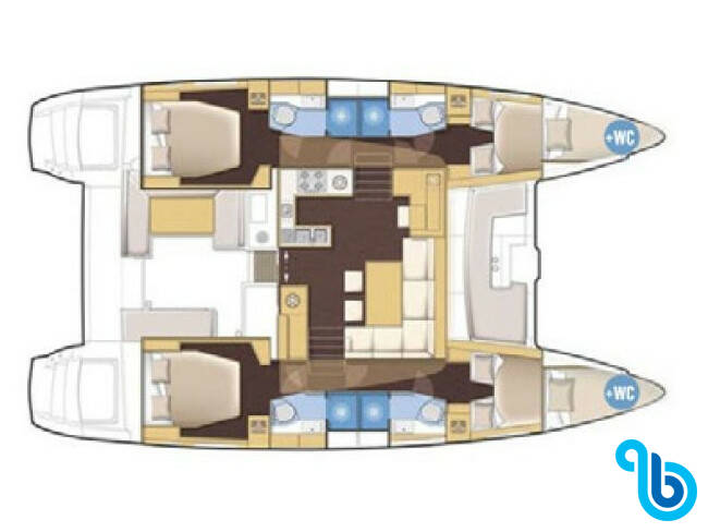 Lagoon 450F, Lagoon 450