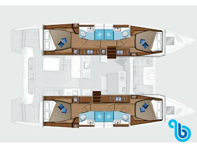 Lagoon 46, Airconditioned " Terra Sarda "