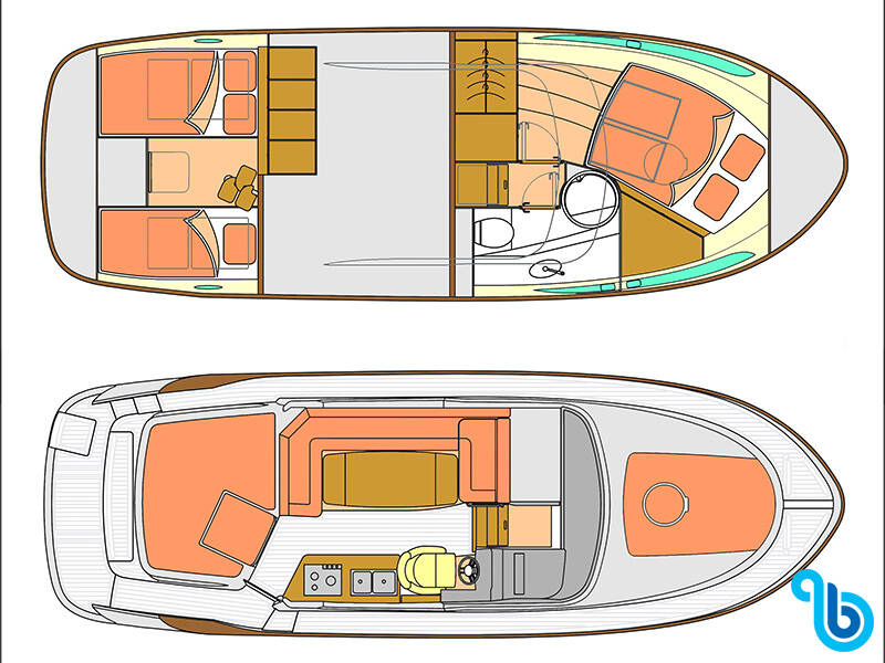 Marex 320 Aft Cabin Cruiser, NEW 2023!