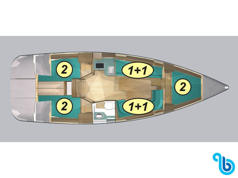 Maxus 33.1 RS Prestige, Wind Rose