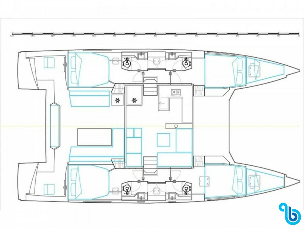 Nautitech 46 Fly, Sardinia II -air conditioned-