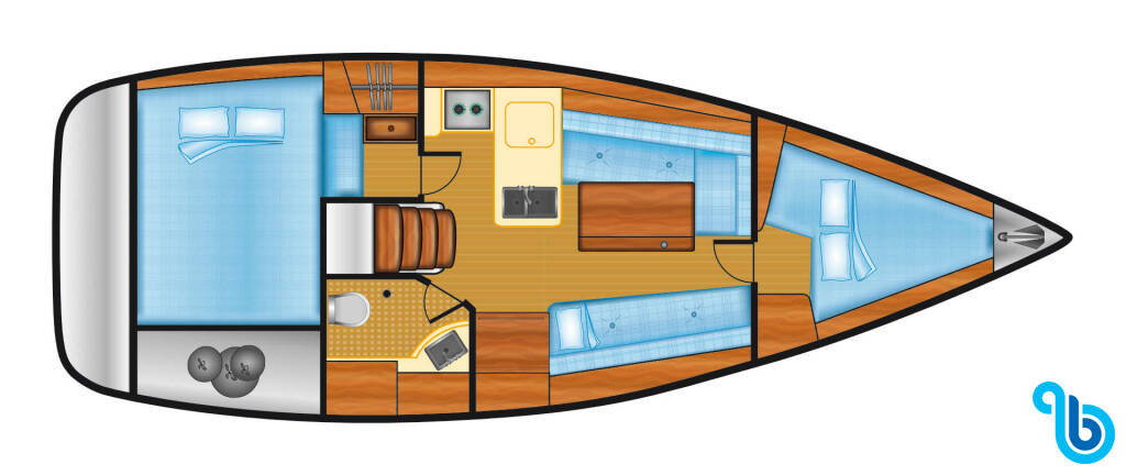 Oceanis 31, Poldi