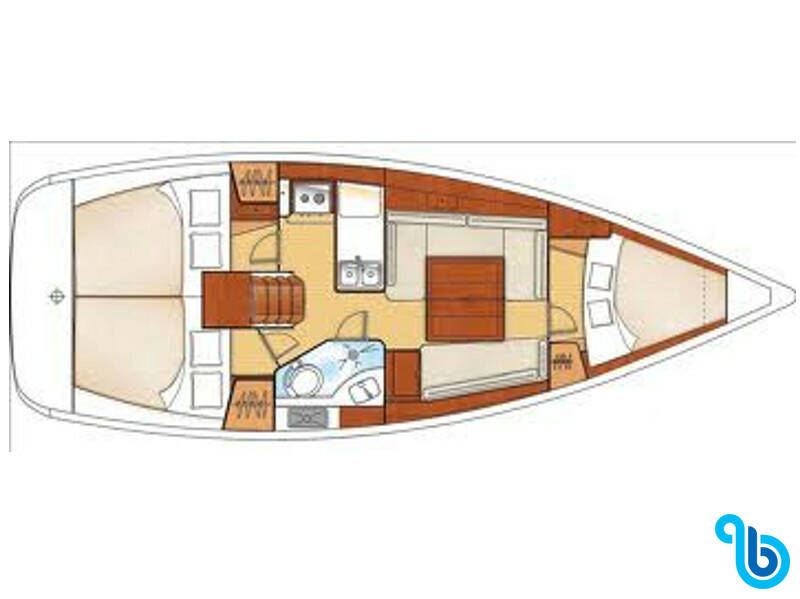 Oceanis 34, Izar