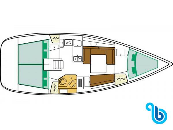 Oceanis 37, Tristania