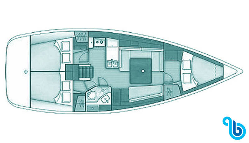 Oceanis 37, Galene