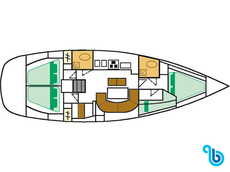 Oceanis 411 Clipper, DONOUSA