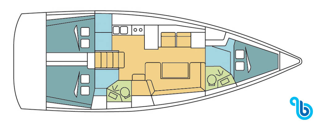 Oceanis 41.1, RASABEN 