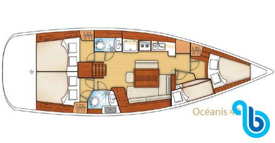 Oceanis 43, Andrea