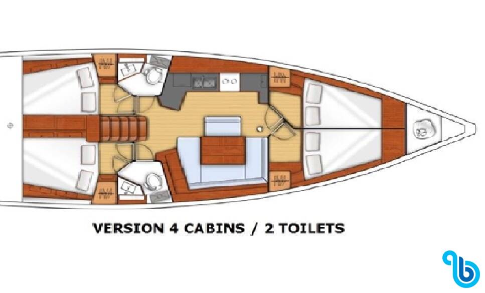 Oceanis 45, Soffia