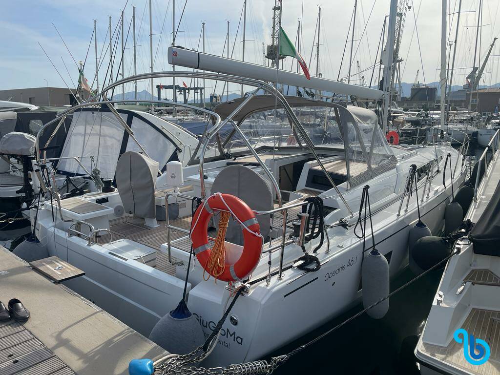 Oceanis 46.1, giugioma