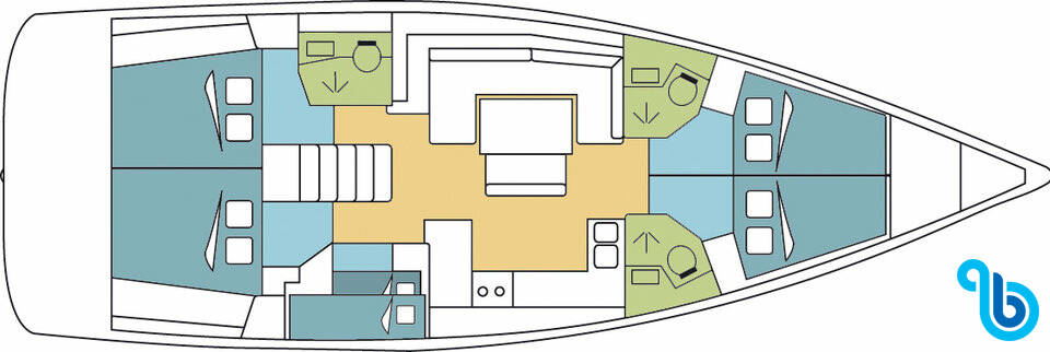 Oceanis 48, KORCULA