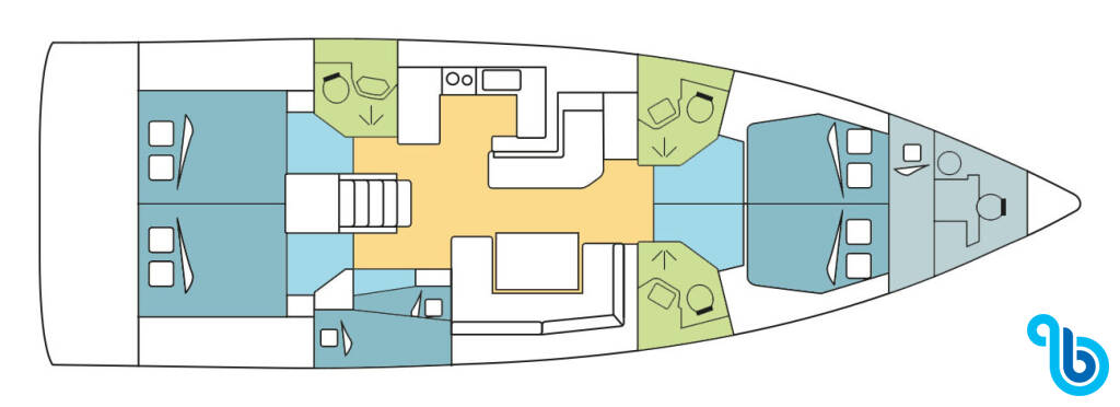 Oceanis 51.1, POLYGALA **