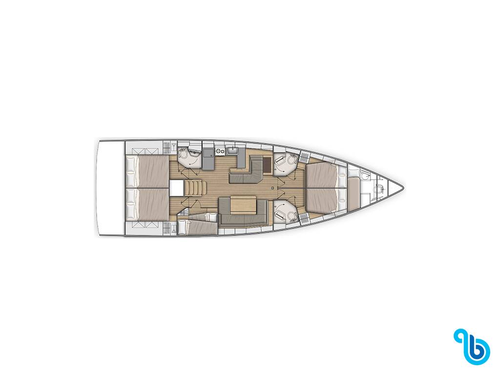 Oceanis 51.1, O 51.1 - 1/5