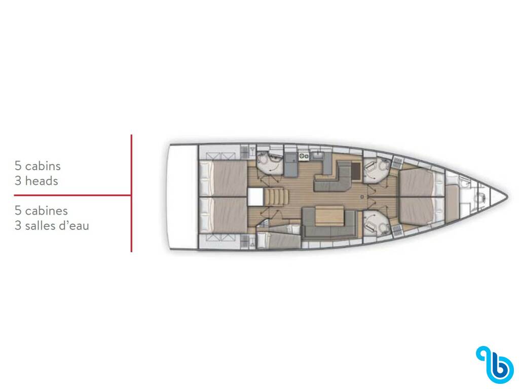 Oceanis 51.1, Aloha