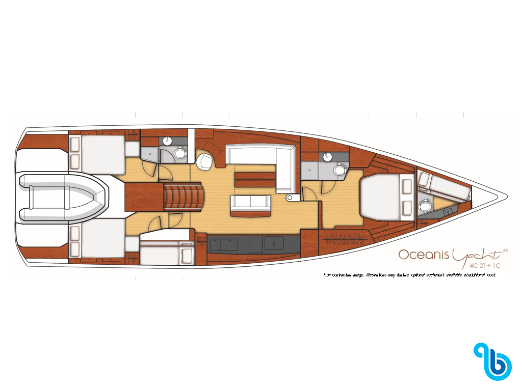 Oceanis Yacht 62, Penultimo - AC/GEN/WAT - Full Spec