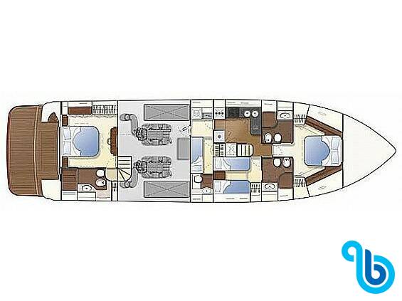 Posillipo Martinica 42 TS, Dim