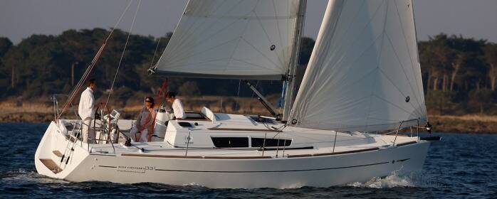 Sun Odyssey 33i, Cosma