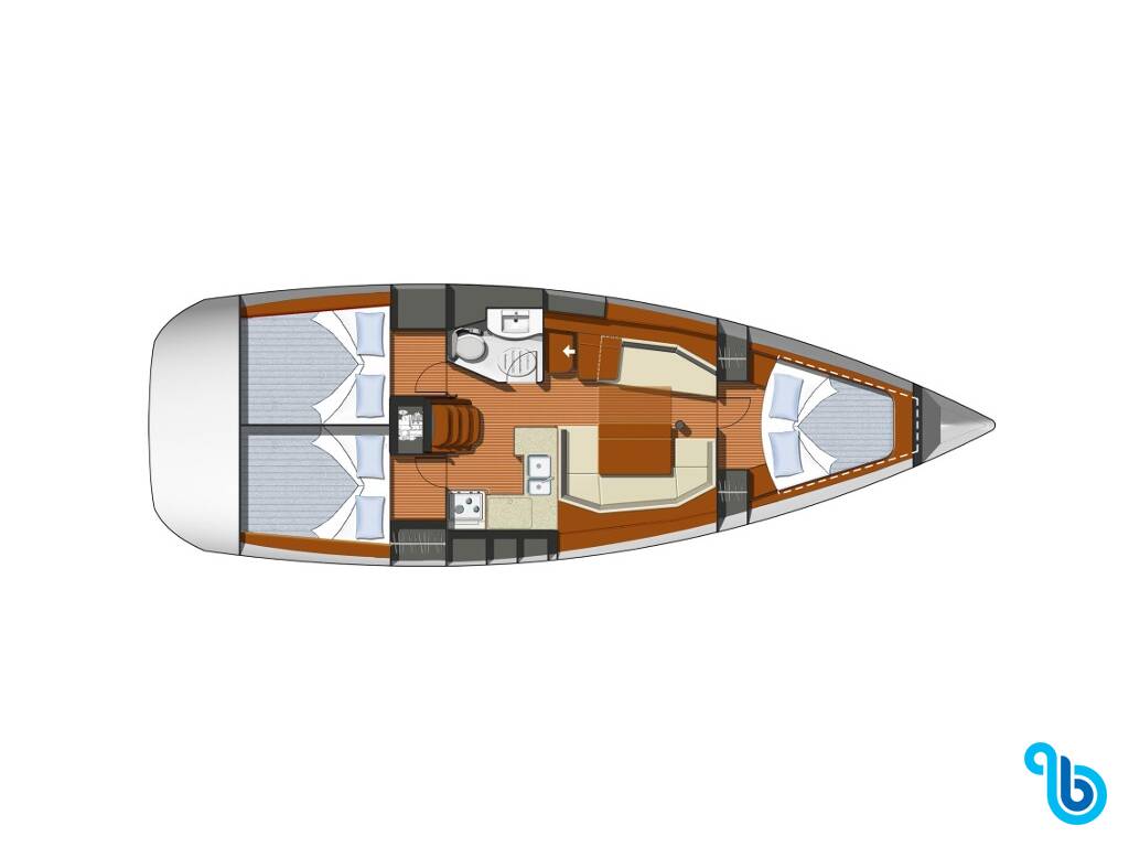 Sun Odyssey 37, Arim 1