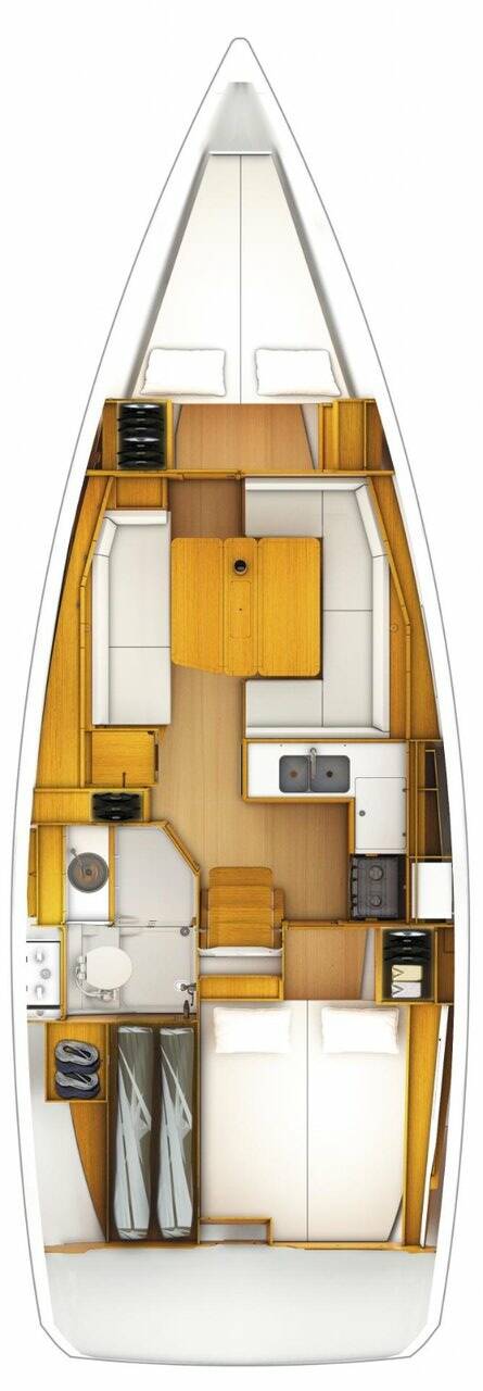 Sun Odyssey 379, Mitis